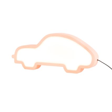 LED детска настолна лампа CAR LED/11W/230V розова