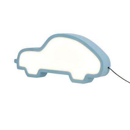 LED детска настолна лампа CAR LED/11W/230V синя