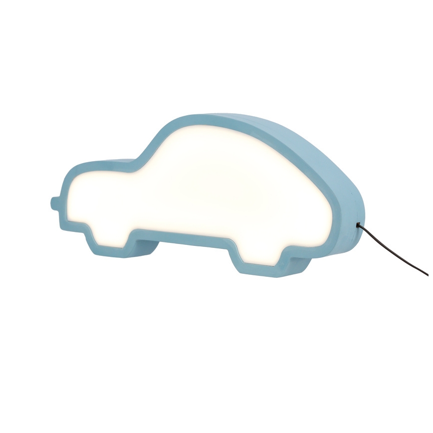 LED детска настолна лампа CAR LED/11W/230V синя