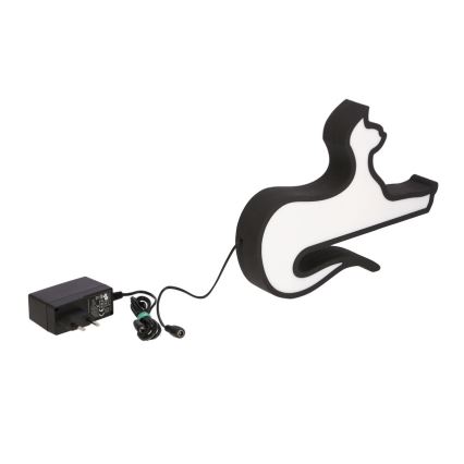 LED Детска настолна лампа CAT LED/13W/230V черна