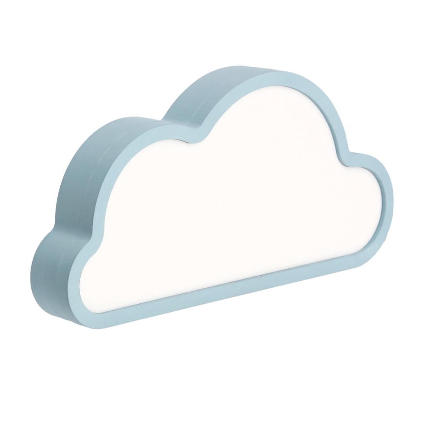 LED Детска настолна лампа CLOUD LED/11W/230V синя