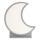 LED детска настолна лампа MOON LED/12W/230V сива