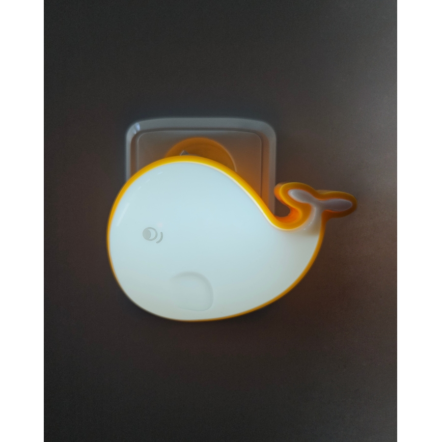 LED Детска нощна лампа LED/0,5W/230V кит