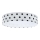 LED Детска плафониера GALAXY KIDS LED/24W/230V точки бяла/черна