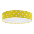 LED Детска плафониера GALAXY KIDS LED/24W/230V точки жълто/бяла
