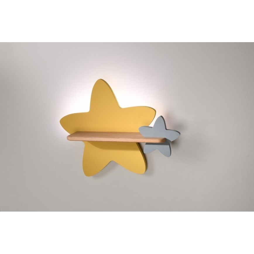 LED Детски аплик с рафт STAR LED/5W/230V
