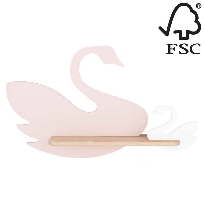 LED Детски аплик с рафт SWAN LED/5W/230V