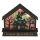 LED Декорация HALLOWEEN LED/2xAA/многоцветен къща с призраци