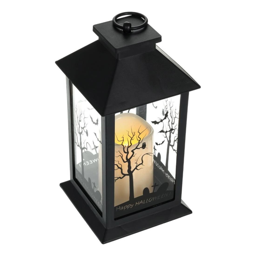 LED Декорация HALLOWEEN LED/3xAAA/топло бял фенер