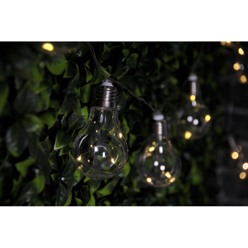 LED Декоративен светлинен гирлянд SMOLDER 5,3 m 20xLED/2,7W/230V