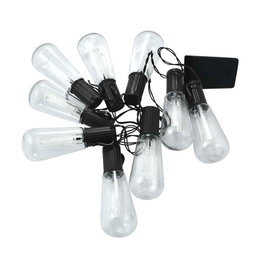 LED декоративна гирлянда EDISON 2,65 м 10xLED/2xAA