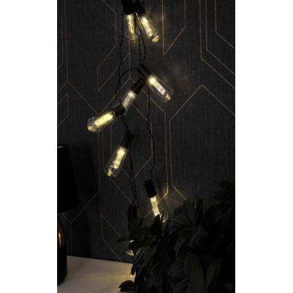 LED декоративна гирлянда EDISON 2,65 м 10xLED/2xAA