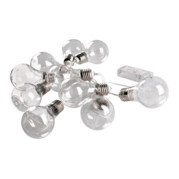 LED декоративна гирлянда SMOLDER 2,1 m 10xLED/2xAA