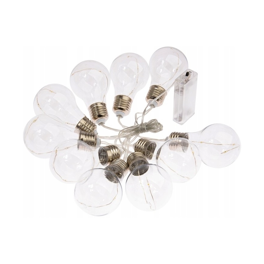 LED декоративна гирлянда SMOLDER 2,1 m 10xLED/2xAA