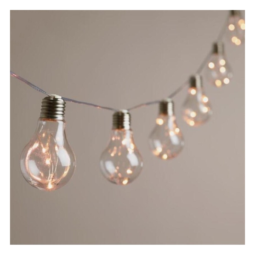 LED декоративна гирлянда SMOLDER 2,1 m 10xLED/2xAA