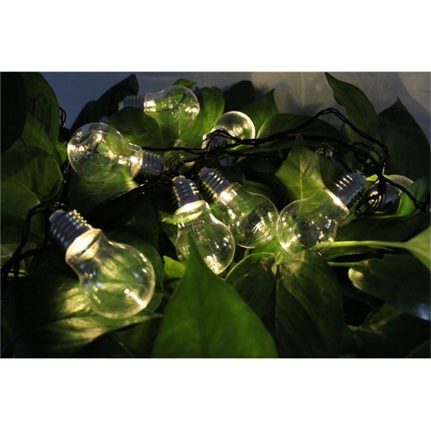 LED декоративна гирлянда SMOLDER 2,1 m 10xLED/2xAA