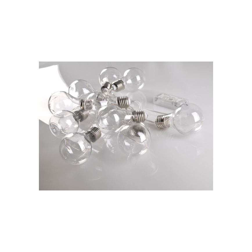 LED декоративна гирлянда SMOLDER 2,1 m 10xLED/2xAA