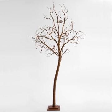 LED Декоративна изкуствена коледна елха TREE 176xLED/230V 2,5 m
