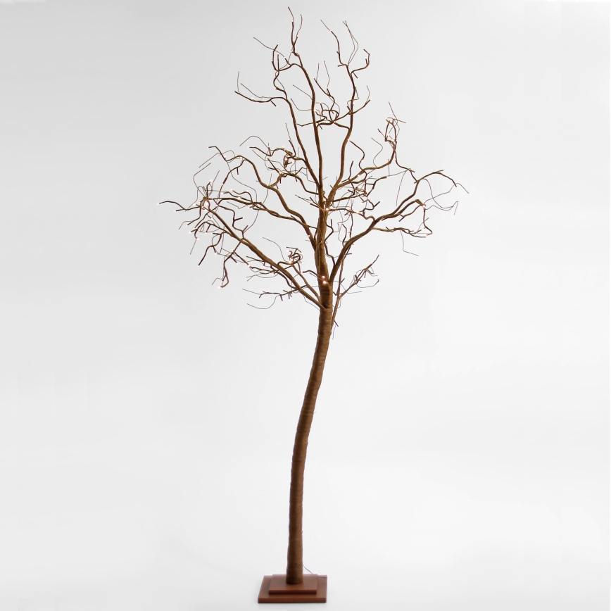 LED Декоративна изкуствена коледна елха TREE 176xLED/230V 2,5 m