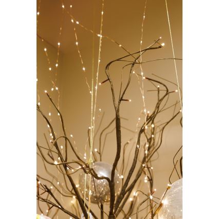 LED Декоративна изкуствена коледна елха TREE 176xLED/230V 2,5 m