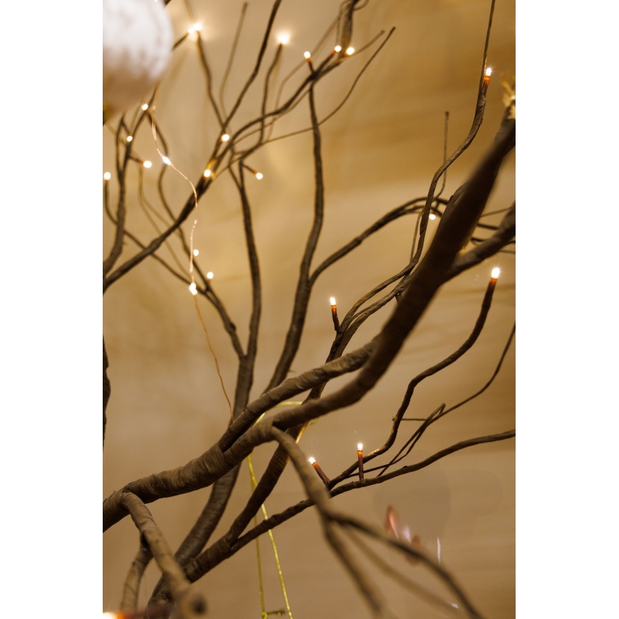 LED Декоративна изкуствена коледна елха TREE 180xLED/230V 1,8 m