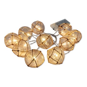 LED Декоративна лампа AHNE 10xLED/2xAA