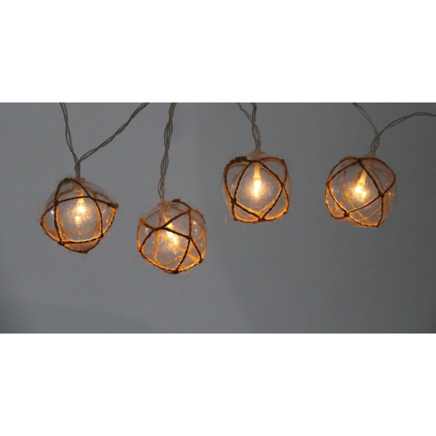 LED Декоративна лампа AHNE 10xLED/2xAA