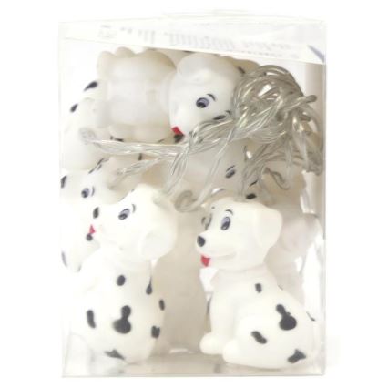 LED Декоративна верига 10xLED/2xAA 1,65м куче