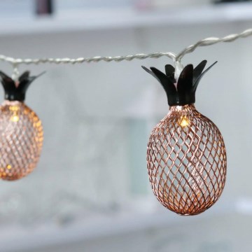 LED Декоративна верига 10xLED/2xAA 1,7м ананас