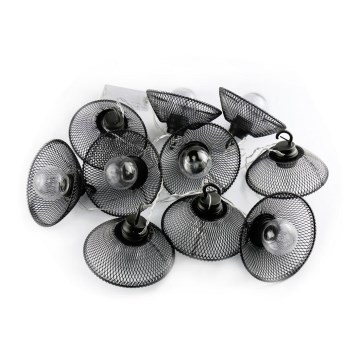 LED декоративна верига ASTRA 10xLED/2xAA 2,1 м черна