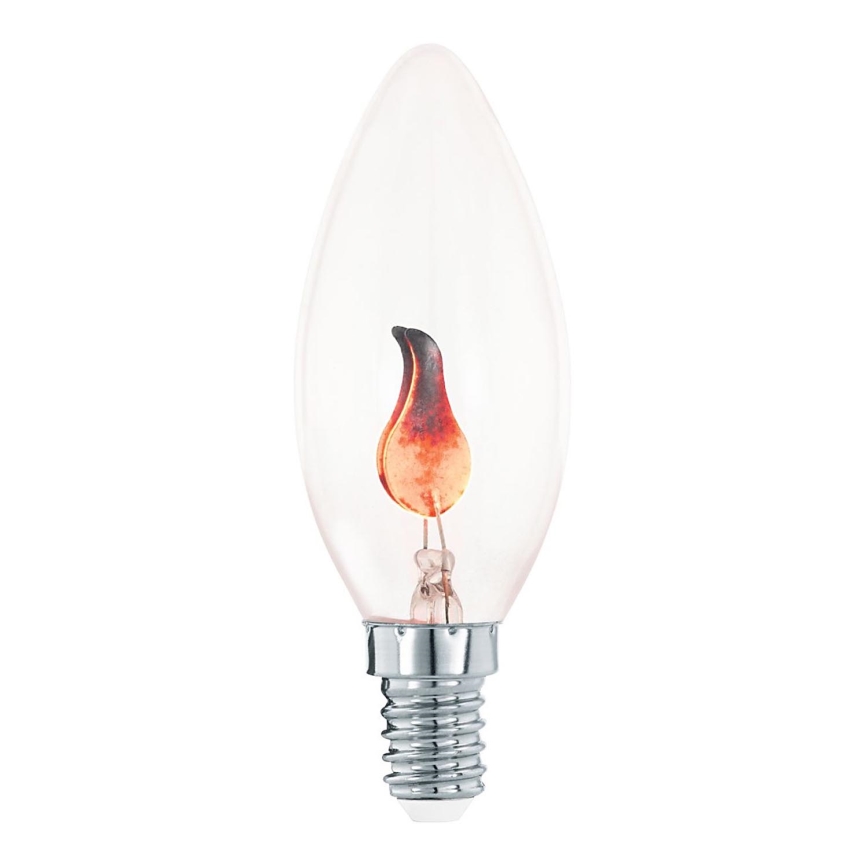 LED Декоративна крушка C35 E14/1,3W/230V - Eglo 11848