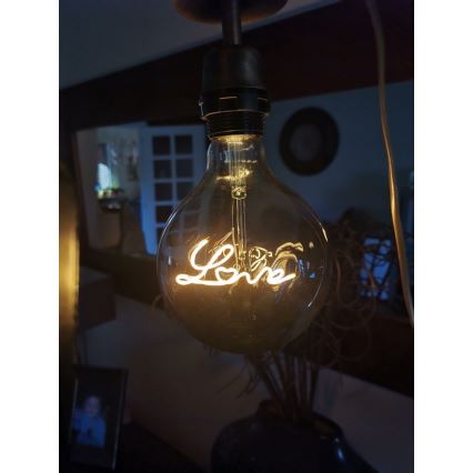 LED Декоративна крушка FILAMENT G125 E27/5W/230V 2200K