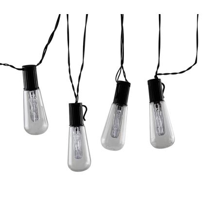 LED Декоративни лампички EDISON 2.65м 10xLED/2xAA