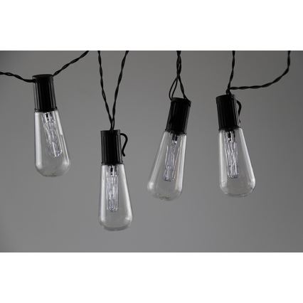 LED Декоративни лампички EDISON 2.65м 10xLED/2xAA