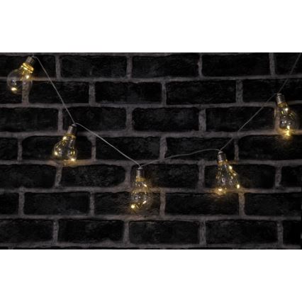 LED Декоративни лампички SMOLDER 2.1м 10xLED/2xAA