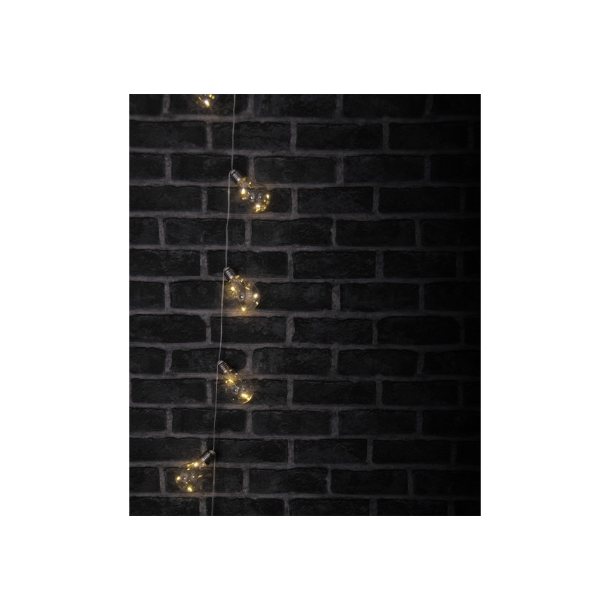 LED Декоративни лампички SMOLDER 2.1м 10xLED/2xAA