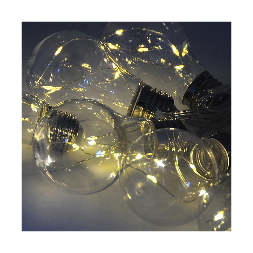 LED Декоративни лампички SMOLDER 2.1м 10xLED/2xAA