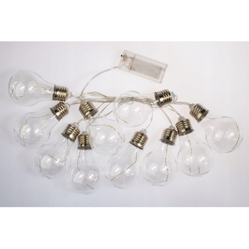 LED Декоративни лампички SMOLDER 2.1м 10xLED/2xAA