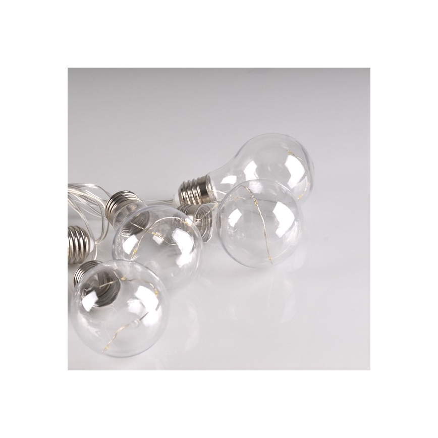 LED Декоративни лампички SMOLDER 2.1м 10xLED/2xAA