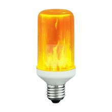 LED Декоративна крушка FLAME T60 E27/3W/230V 1400K