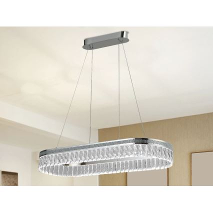 LED димируем кристален полилей на кабел THALIA LED/50W/230V 3000-6000K + дистанционно управление