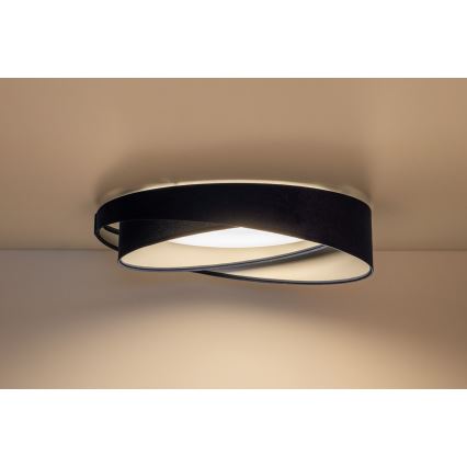 Димируемо LED таванно осветително тяло SMART GALAXY MODERN LED/24W/230V 3000–6500K Ø 55 см синьо/сребристо + дистанционно управление