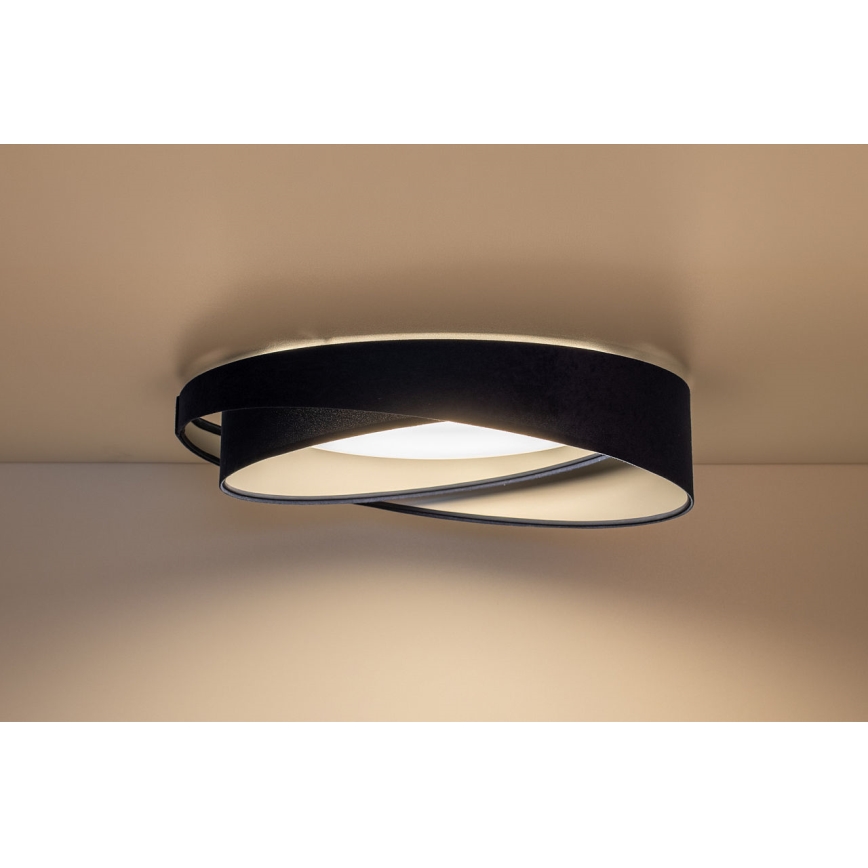 Димируемо LED таванно осветително тяло SMART GALAXY MODERN LED/24W/230V 3000–6500K Ø 55 см синьо/сребристо + дистанционно управление