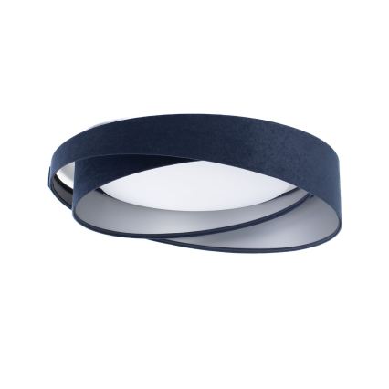 Димируемо LED таванно осветително тяло SMART GALAXY MODERN LED/24W/230V 3000–6500K Ø 55 см синьо/сребристо + дистанционно управление