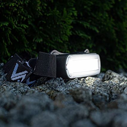 LED Димируем акумулаторен челник LED/5V IPX4 300 лъскав 1200 mAh