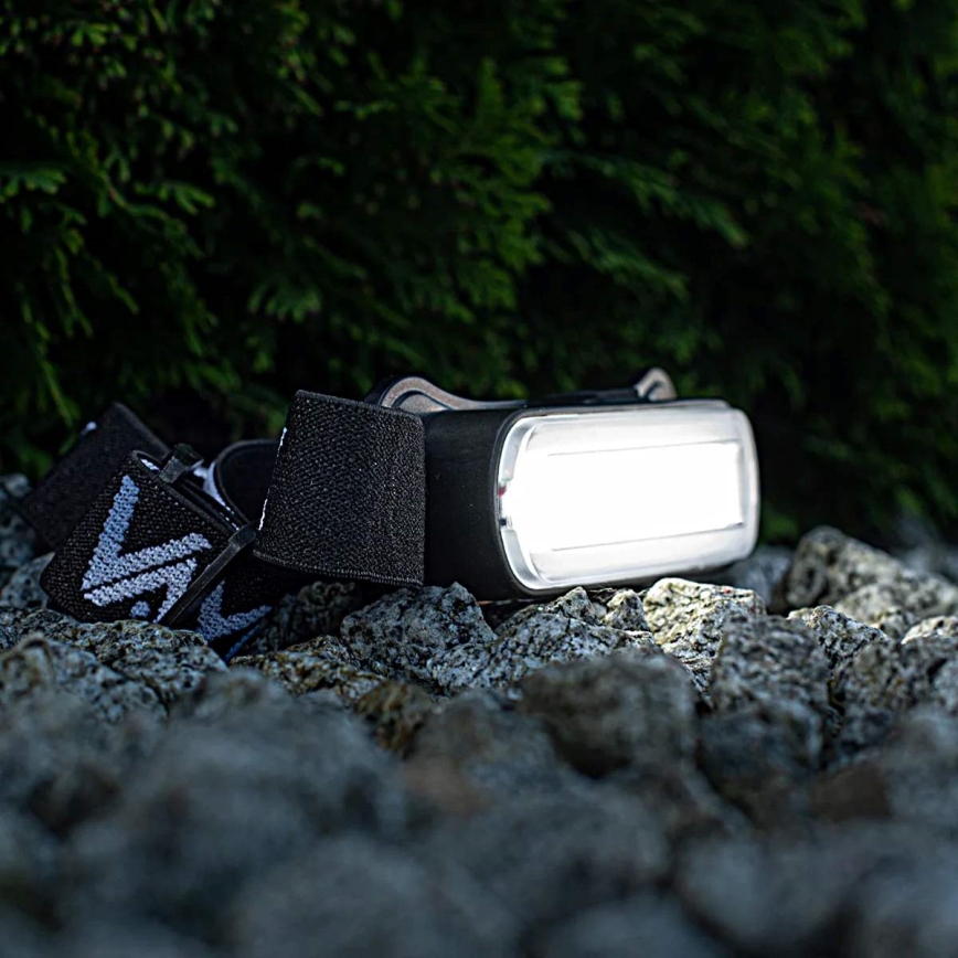LED Димируем акумулаторен челник LED/5V IPX4 300 лъскав 1200 mAh