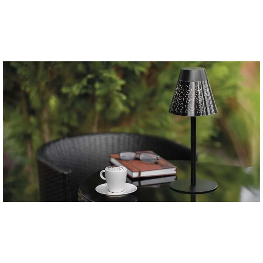LED Димируем акумулаторен екстериорен настолна лампа LED/4,2W/5V 2200mAh IP44