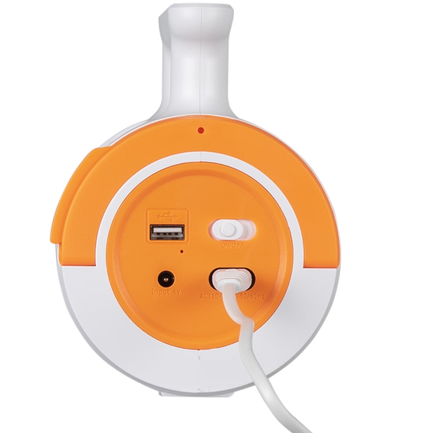 LED Димируем акумулаторен фенер 2в1 с функция за зареждане LED/5W/230V 3500 mAh