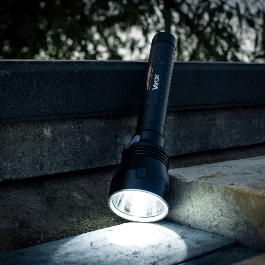 LED Димируем акумулаторен фенер LED/20W/5V IPX5 1570 лъскав 8400 mAh