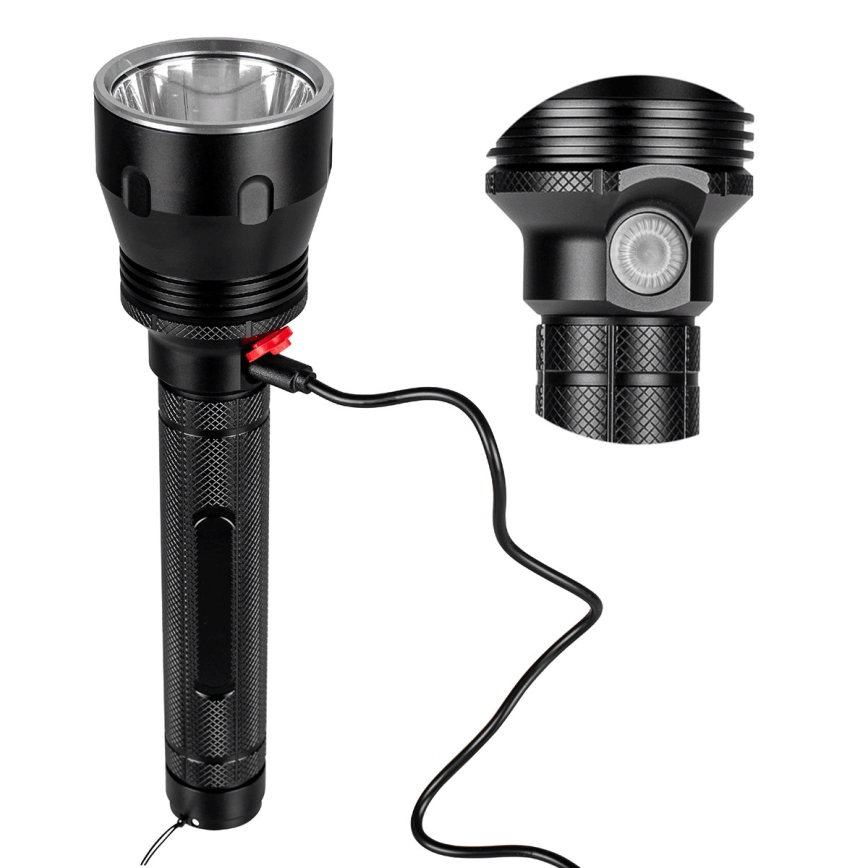 LED Димируем акумулаторен фенер LED/20W/5V IPX5 1570 лъскав 8400 mAh